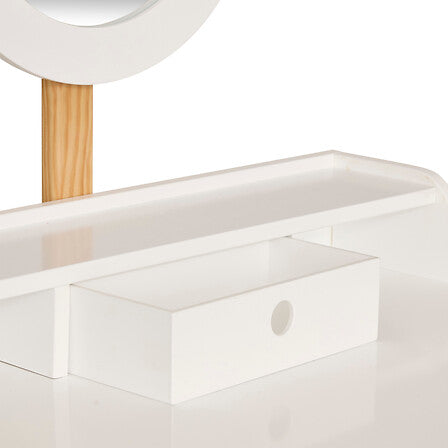 Детска тоалетка atmosphera Nomad, MDF, Бял