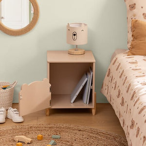 Детско нощно шкафче Atmosphera Bear, MDF