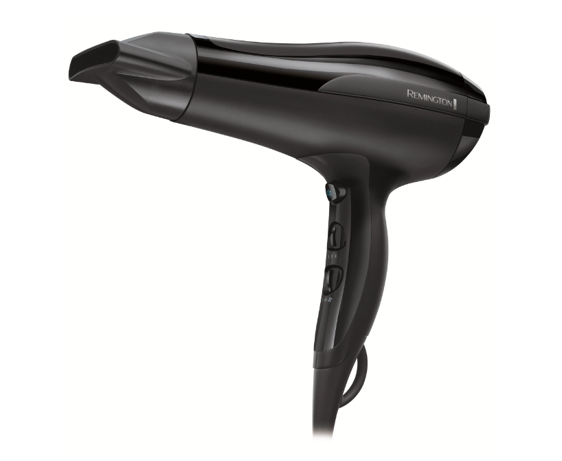 Hair Dryer Remington D5210, 2200 W, 2 Speeds, Concentrator, Black