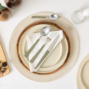 Комплект прибори за хранене Secret De Gourmet Susan, 16 части, Каки