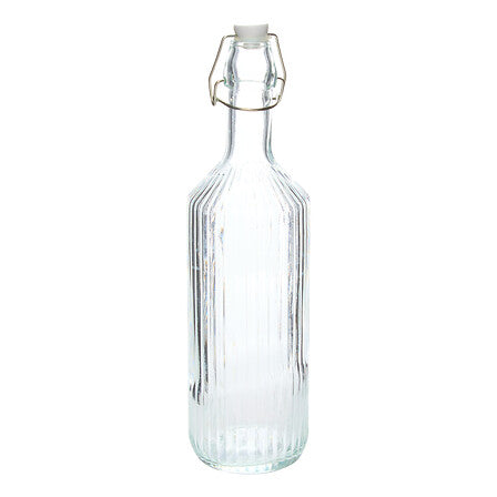 Бутилка за лимонада Secret De Gourmet Line, Прозрачно стъкло, 1L