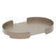 Oval tray Serva 35 x 50 cm aluminum coffee