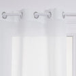 Ana sheer curtains 140 x 240 cm white
