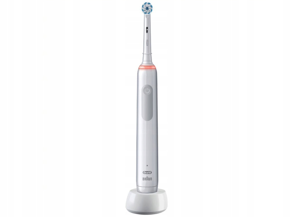 Електрическа четка за зъби Oral-B Pro 3 3000 Sensitive Clean 760918, Бял