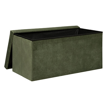 Двойна сгъваема пуфка atmosphera Lilou, Каки, 76 cm