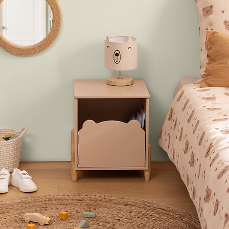 Детско нощно шкафче Atmosphera Bear, MDF