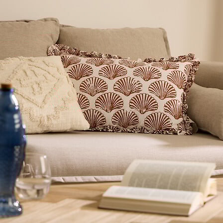 Декоративна възглавница atmosphera Oceania,Теракота, 38×58 cm