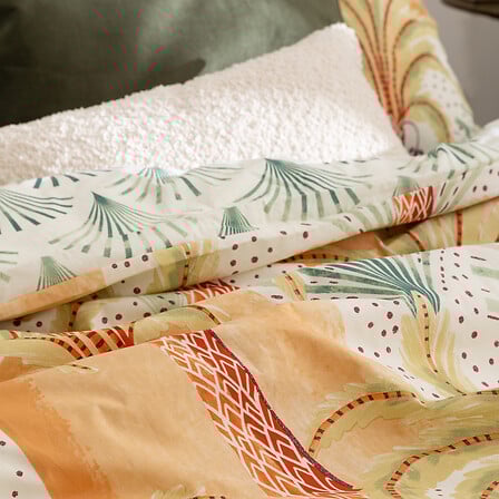 Спално бельо atmosphera Janice, 240x220 cm, Памук перкал