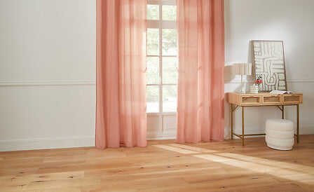 Sheer curtain Paxta 135 x 240 cm terracotta