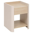 Нощно шкафче 5five Roundy, Слонова кост, 50 cm