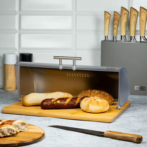 Bread box Klausberg 7096, 39 x 31 x 16.3 cm, Wood, Eco-friendly