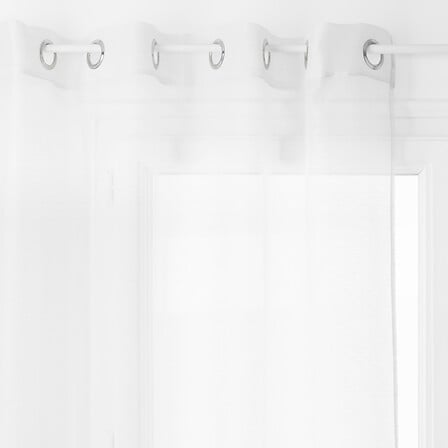 Moly sheer curtains 135 x 240 cm white