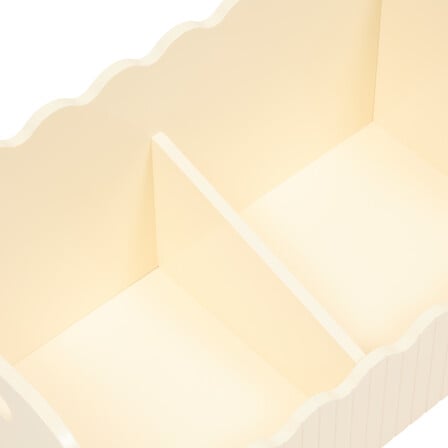 Детски кош Bouli, 60×36×30 cm, Бежов, MDF