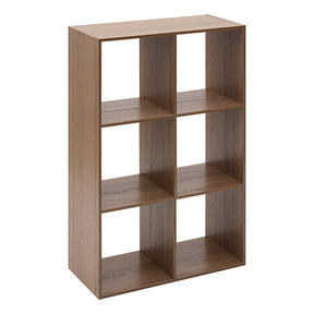 Етажерка 5five Mix'n Modul, 6 отделения, Орехов ефект, 100,5 cm