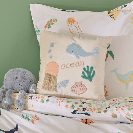 Детска възглавница atmosphera Sea, 40×40 cm