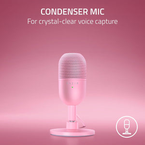 Microphone Razer Seiren V3 Mini, Pink