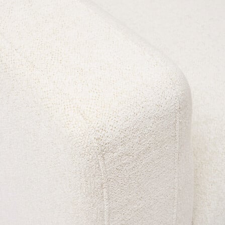 Триместен диван atmosphera Zenia, Слонова кост, 203x90x71 cm