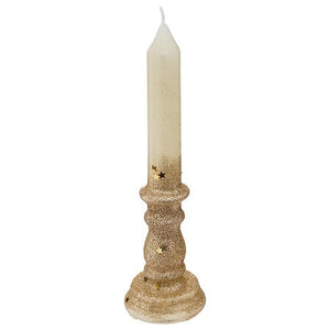 Стълбовидна свещ atmosphera Colorama de Noël, Парафин, 20 cm, Злато