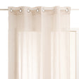 Fred sheer curtains 140 x 240 cm linen-coloured
