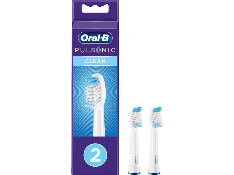 Накрайник за електрическа четка Oral-B Pulsonic Clean 299783, 2 бр