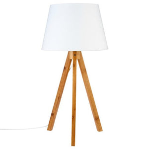 Нощна лампа atmosphera Bahi, 55.5 cm, Бамбук