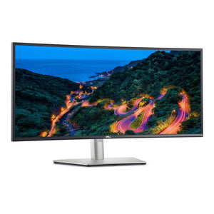 Monitor LED IPS DELL U3423WE, 34", Curved, 4K UHD, 60Hz, Silver