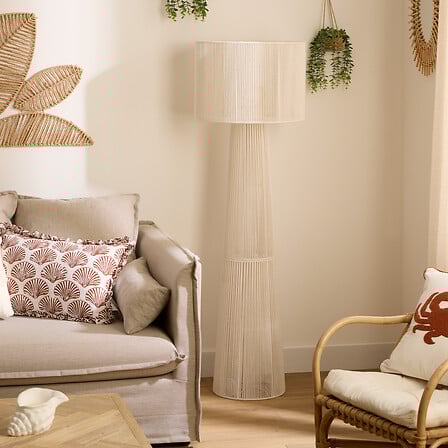 Лампион atmosphera Adria, Бял, 145 cm