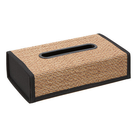 Кутия за кърпички 5five Stemy, Черна, 26x8x14 cm