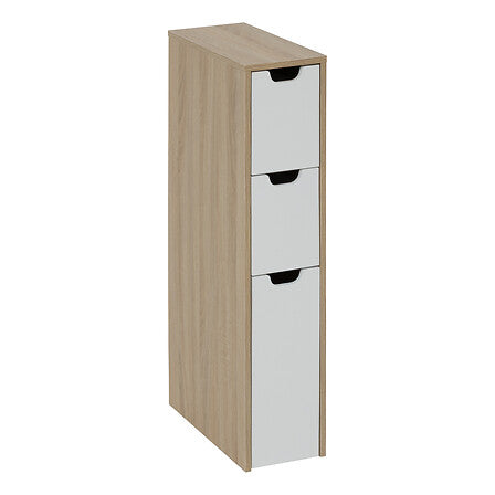 Помощен шкаф с 3 чекмеджета 5five Eat Up, Кафяв, 80 cm
