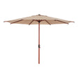 Слънцезащитен парасол Hesperide Loompa, Бежов лен, 3 м — изображение 1