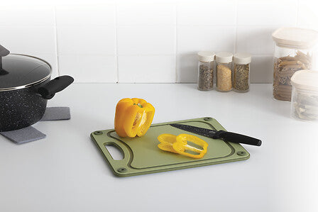 Néo cutting board 29.8 x 23.5 cm PP gray