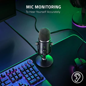 Razer Seiren V2 Pro Microphone, Black