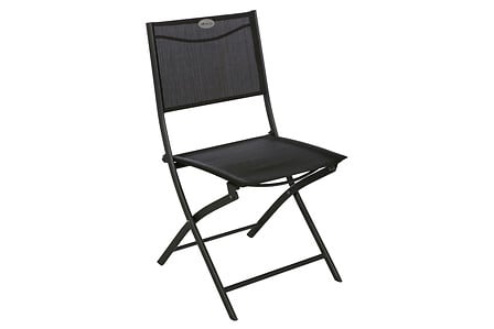 Modula anthracite graphite folding chair