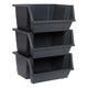 Кула за съхранение 5five Essentiels, 3 чекмеджета, PP, Черна, 66 cm