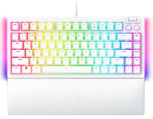 Gaming keyboard BlackWidow V4 75%, White