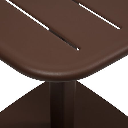 Table Alegoria square 2 seats ebony