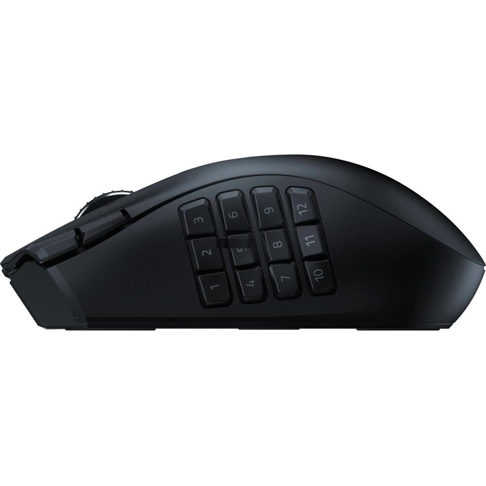 Безжична мишка Gaming Razer Naga V2 HyperSpeed, Черен