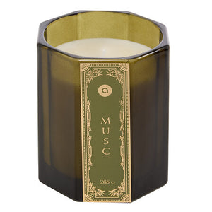 Ароматна свещ atmosphera Lucien, Мускус, 265 г, Тъмночервена