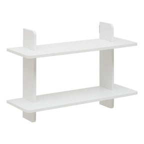 Стенен рафт 2 нива Five Fixy, MDF, Бял, 60 cm