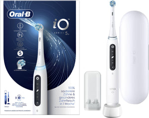 Електрическа четка за зъби Oral-B iO5, Бял