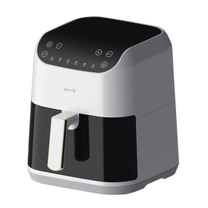 Deerma hot air fryer DEM-KZ130W, 1300W, Capacity 5.5 l, up to 200°C, 6 programs, Black