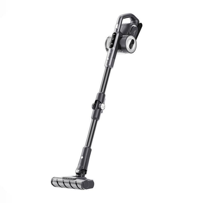 Вертикална прахосмукачка JIMMY H8 FLEX Cordless Vacuum Cleaner, Мощност 550W, 185 AW, Автономия 65 мин, Черен/Сив