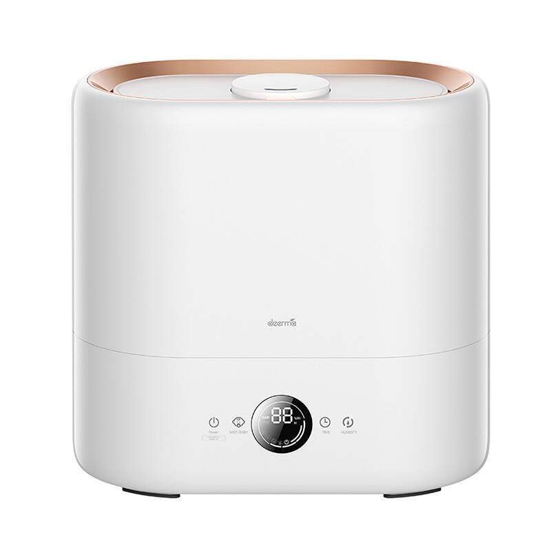 Deerma ST636W Ultrasonic Air Humidifier, 28W, 4.5L, UV Sterilization, Aromatherapy, White