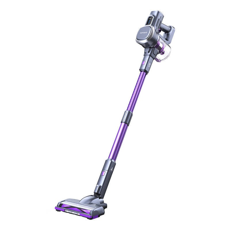 Cordless vertical vacuum cleaner Lubluelu 202, 220 W, HEPA filter, Purple