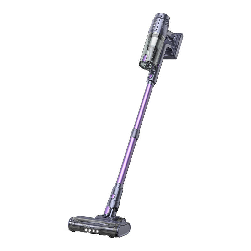 Wireless vertical vacuum cleaner Lubluelu L7, 230 W, HEPA filter, Purple