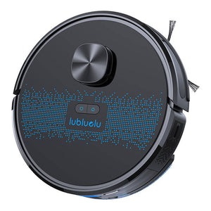 Robot vacuum cleaner with station Lubluelu SL60 Plus, 42 W, Mop, LiDAR Navigation, 2600 mAh, Black,