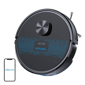 Robot vacuum cleaner Lubluelu SL60D, 42 W, Mop, LiDAR Navigation, 2600 mAh, Black,