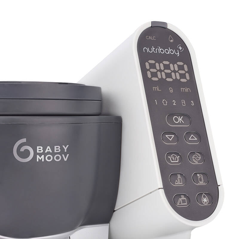 Уред за готвене на пара 0+ 5в1 Babymoov Nutribaby Plus