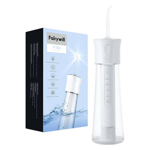 Зъбен душ FairyWill F30, 5 режима, 300ml, Бял