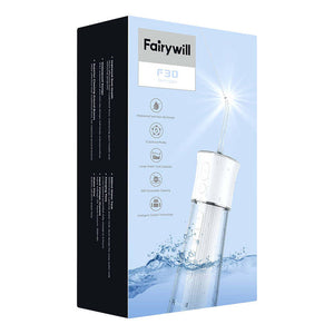 Зъбен душ FairyWill F30, 5 режима, 300ml, Бял